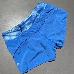 Lululemon LR 2.5” speed up shorts! Size 4